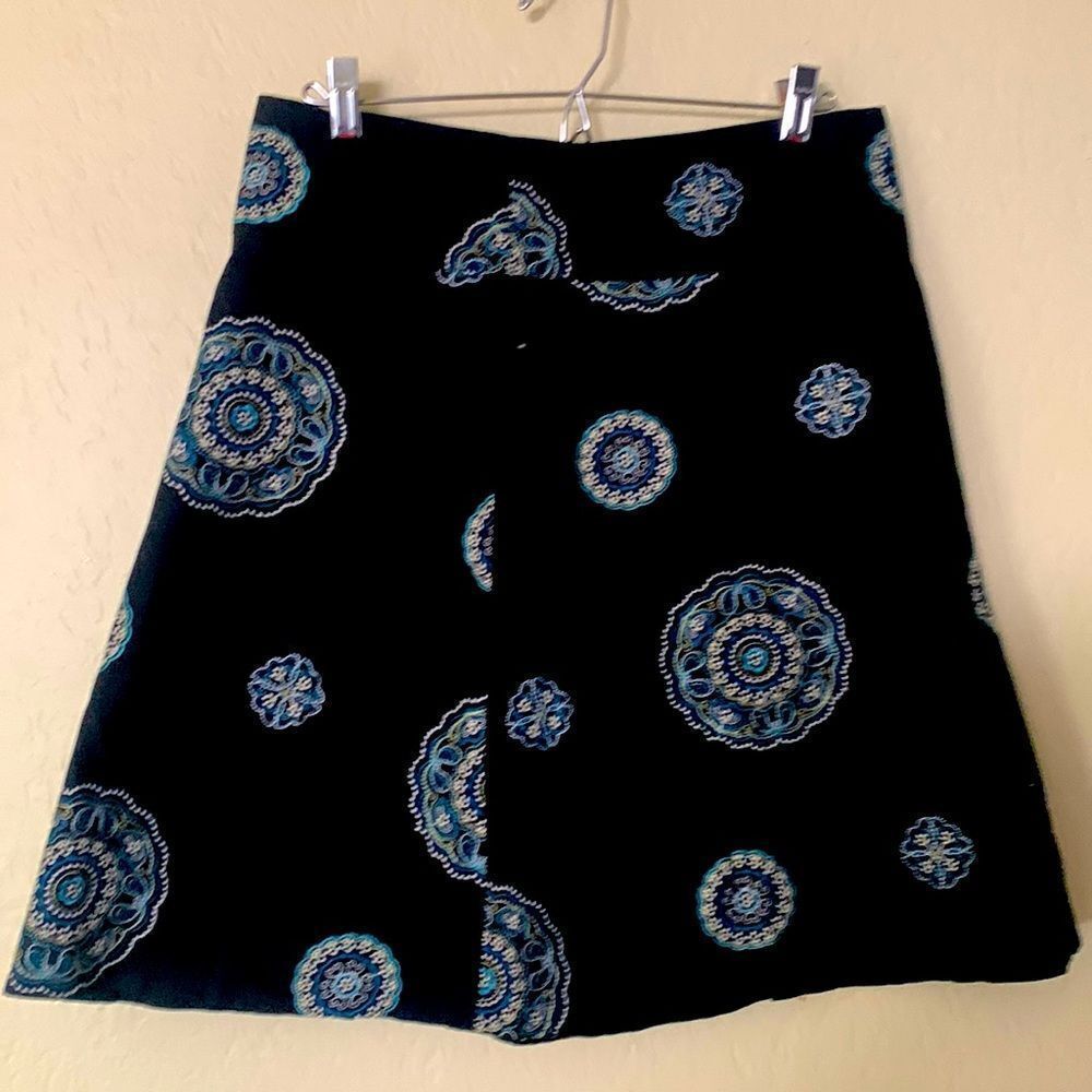 Heart and Soul embroidered skirt